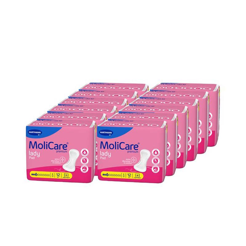 MoliCare premium lady Pad 3 Tropfen 12X12 St