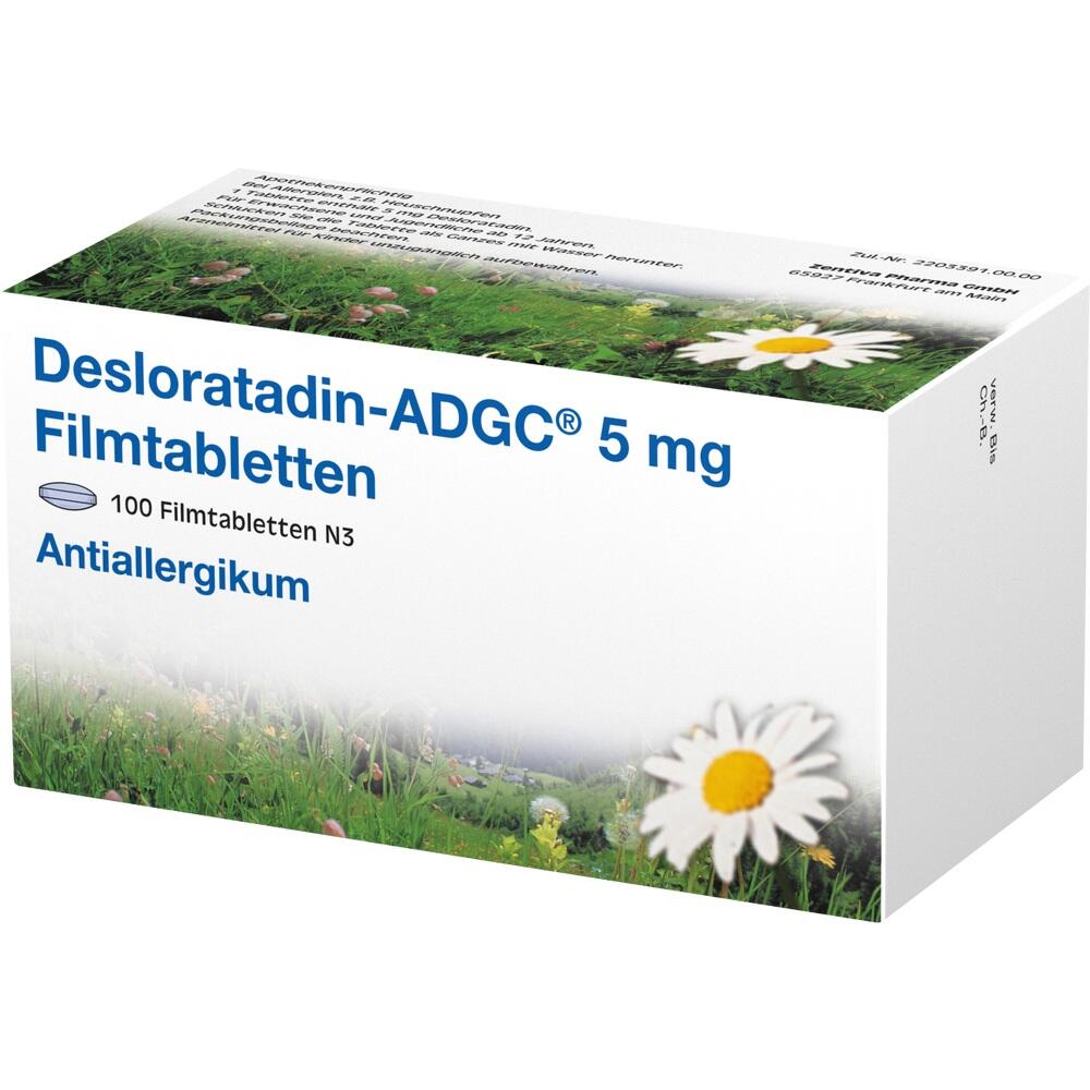 Desloratadin-ADGC 5 mg  100 St Filmtabletten