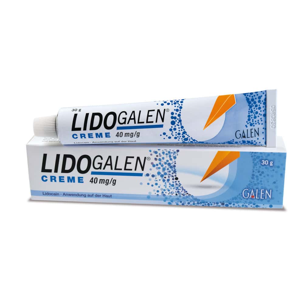Lidogalen 40 Mg/g Creme  30 g Creme