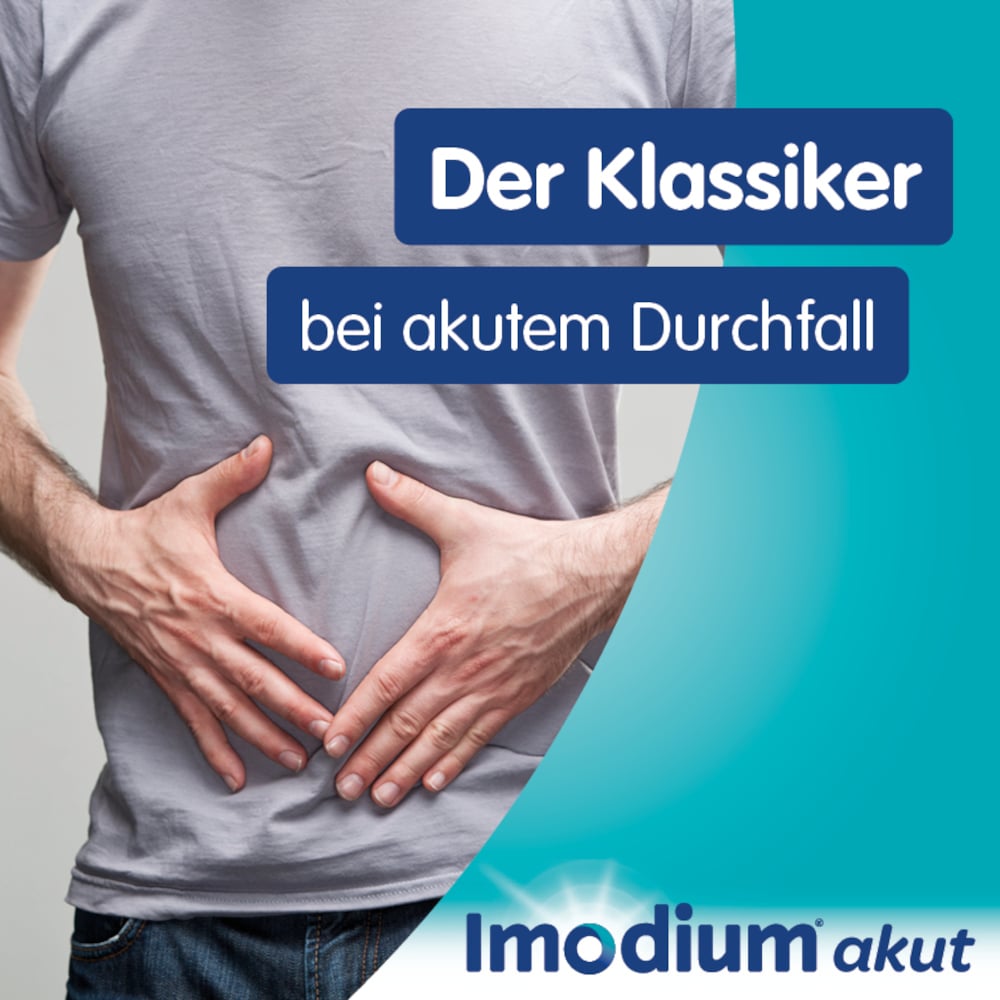 Imodium akut Hartkapseln - bei akutem Durchfall