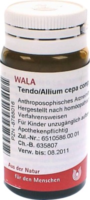 WALA Tendo/allium cepa Comp.globuli 20 g Globuli