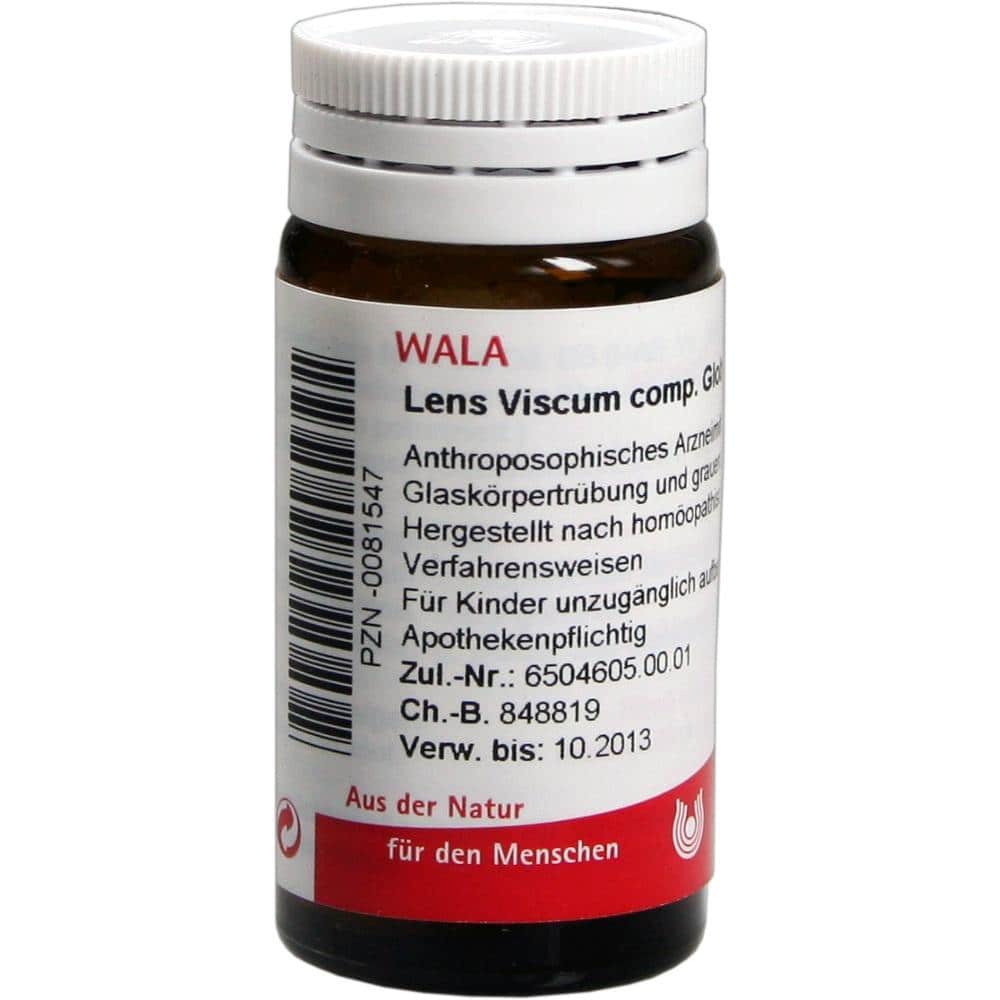 WALA Lens Viscum comp. Globuli velati 20 g Globuli