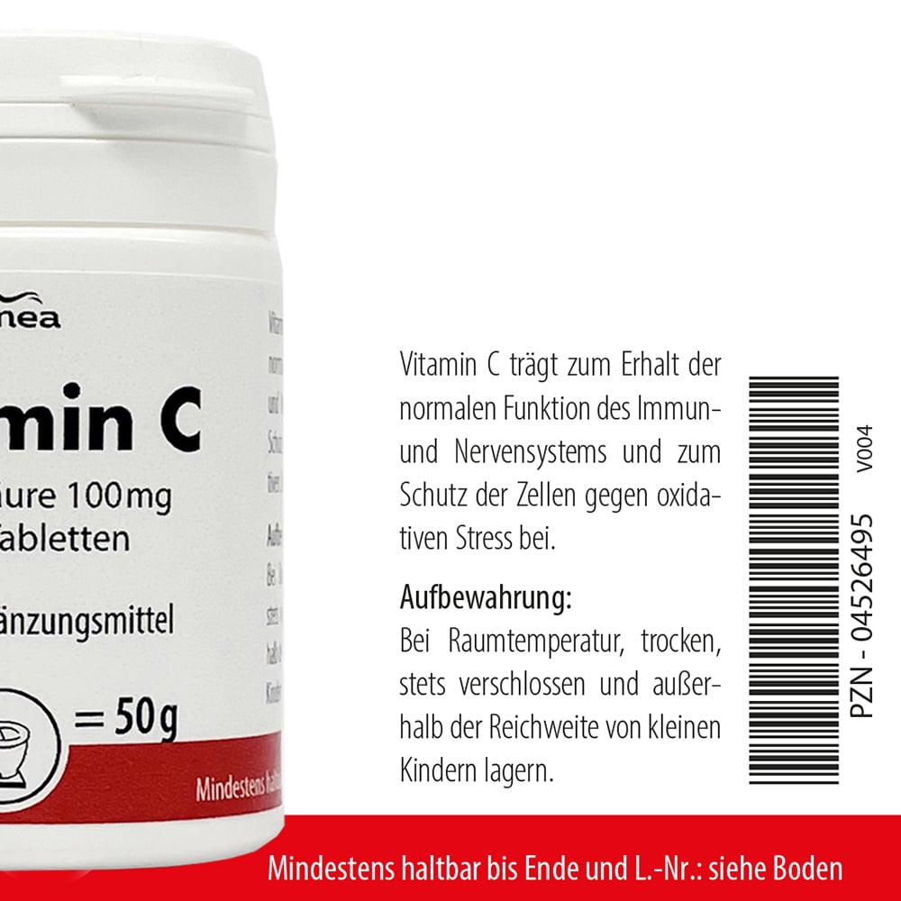 ASCORBINSÄURE 100 mg Canea Tabletten 100 St Tabletten