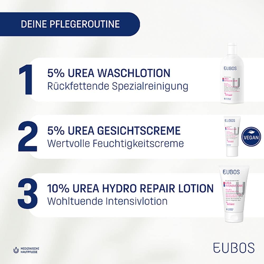 EUBOS TROCKENE Haut Urea 5% Gesichtscreme 50 ml Creme