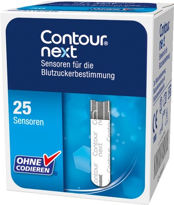 CONTOUR Next Sensoren Teststreifen 1X25 St Teststreifen