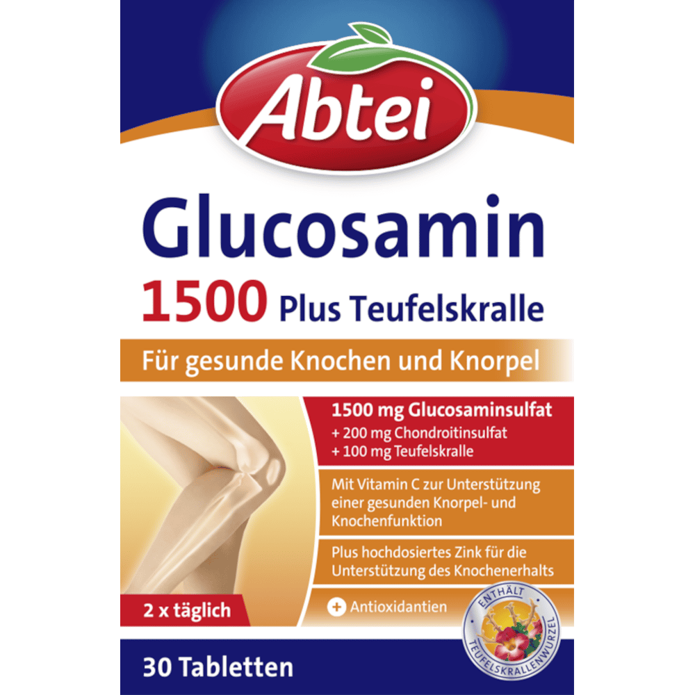Abtei Glucosamin 1500 Plus 30 St Tabletten