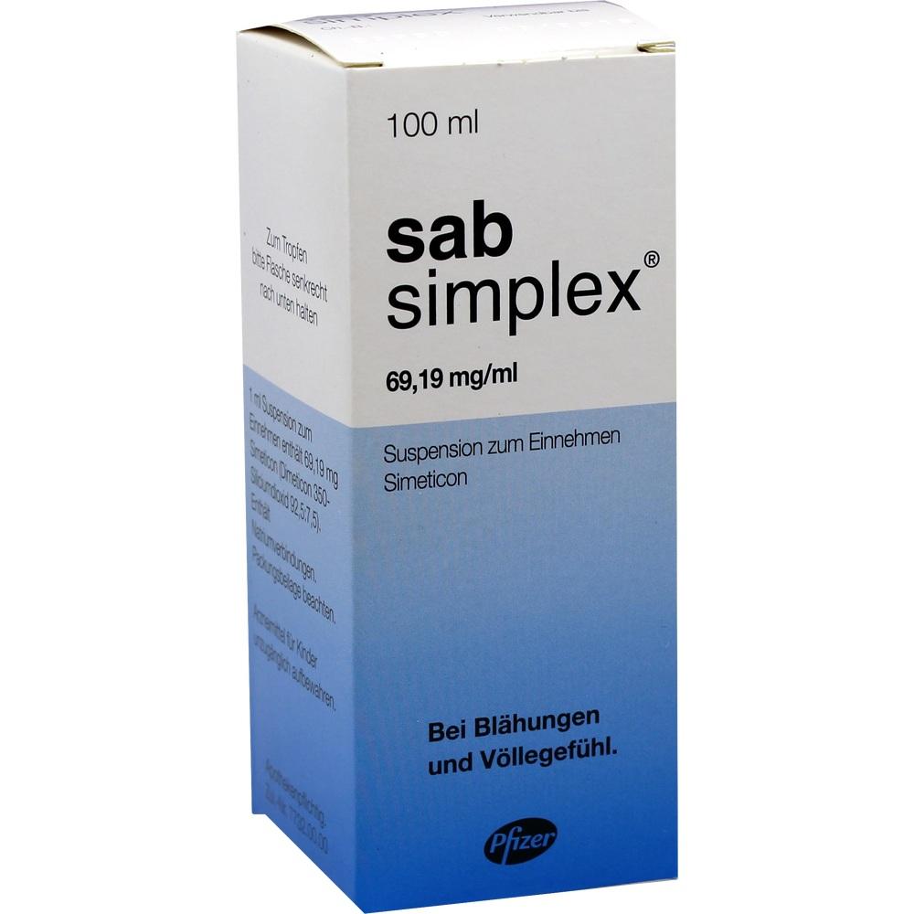 sab simplex  100 ml Suspension zum Einnehmen
