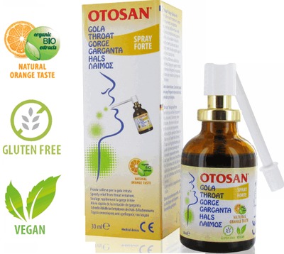 OTOSAN Hals- und Rachenspray Forte 30 ml Spray