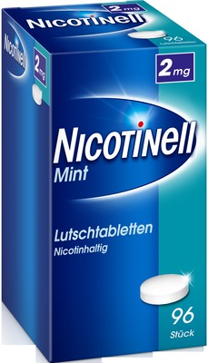 NICOTINELL 2mg Mint 96 St Lutschtabletten
