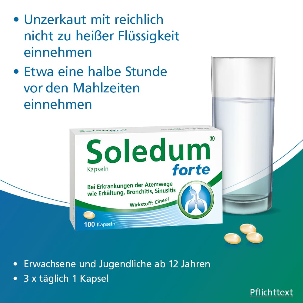 Soledum forte 50 St Kapseln magensaftresistent