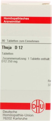 THUJA D 12 Tabletten 80 St Tabletten 80 St