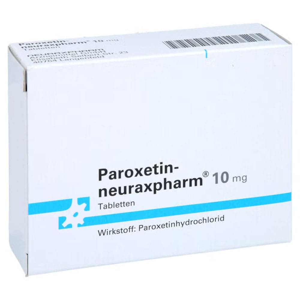Paroxetin-neuraxpharm 10mg 20 St Tabletten