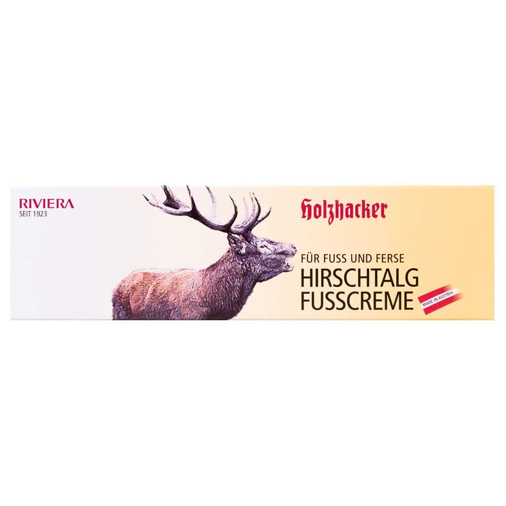 RIVIERA Hirschtalg Fußcreme parabenfrei 75 ml Creme