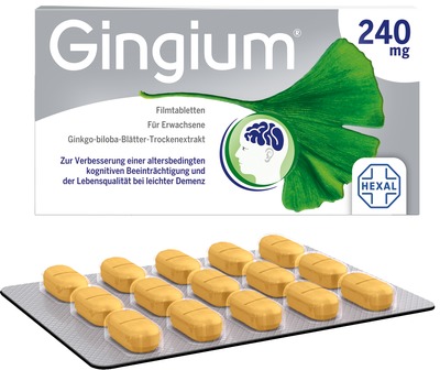 Gingium 240 mg  80 St Filmtabletten