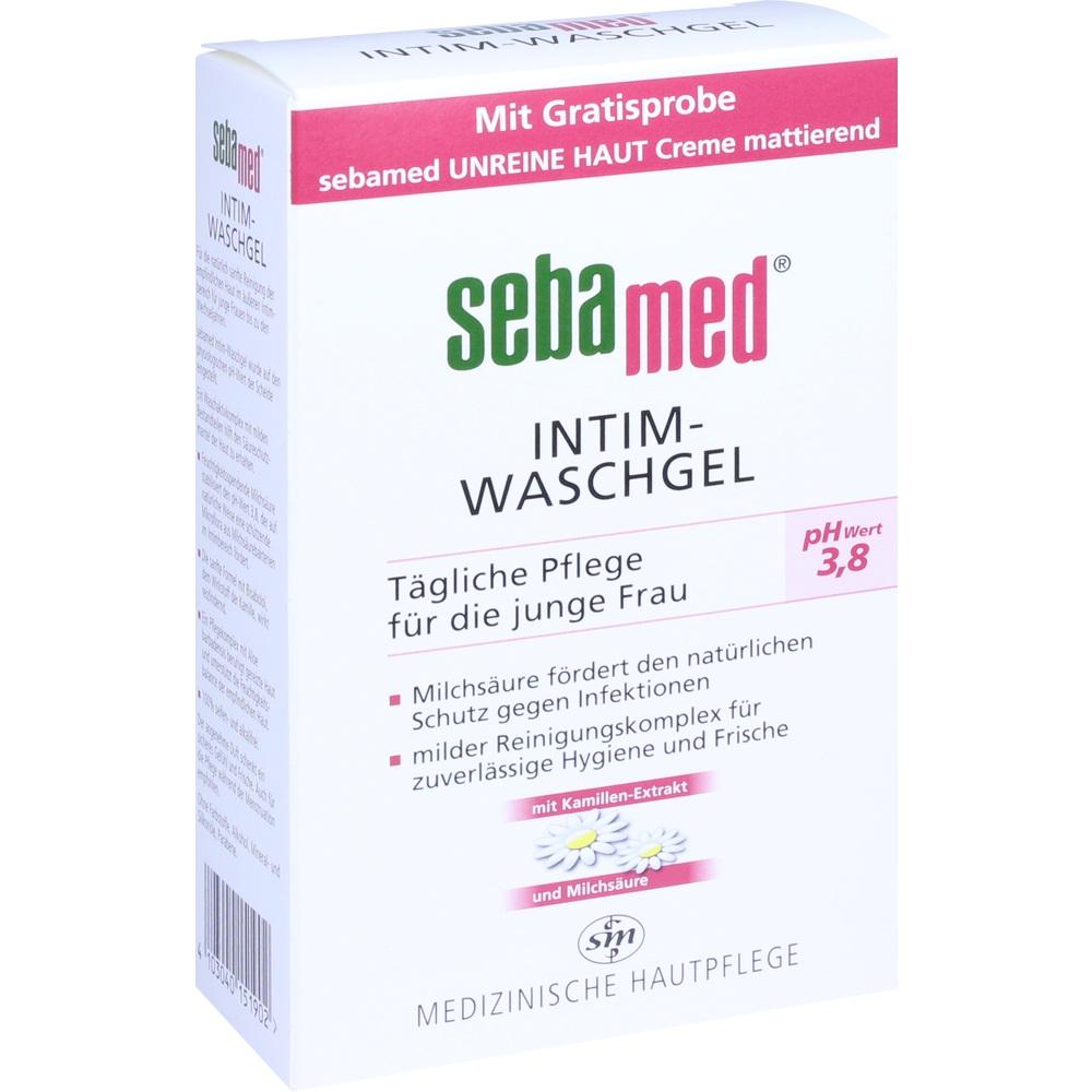 sebamed INTIM-WASCHGEL pH 3,8 für die junge Frau 200 ml Flüssigseife