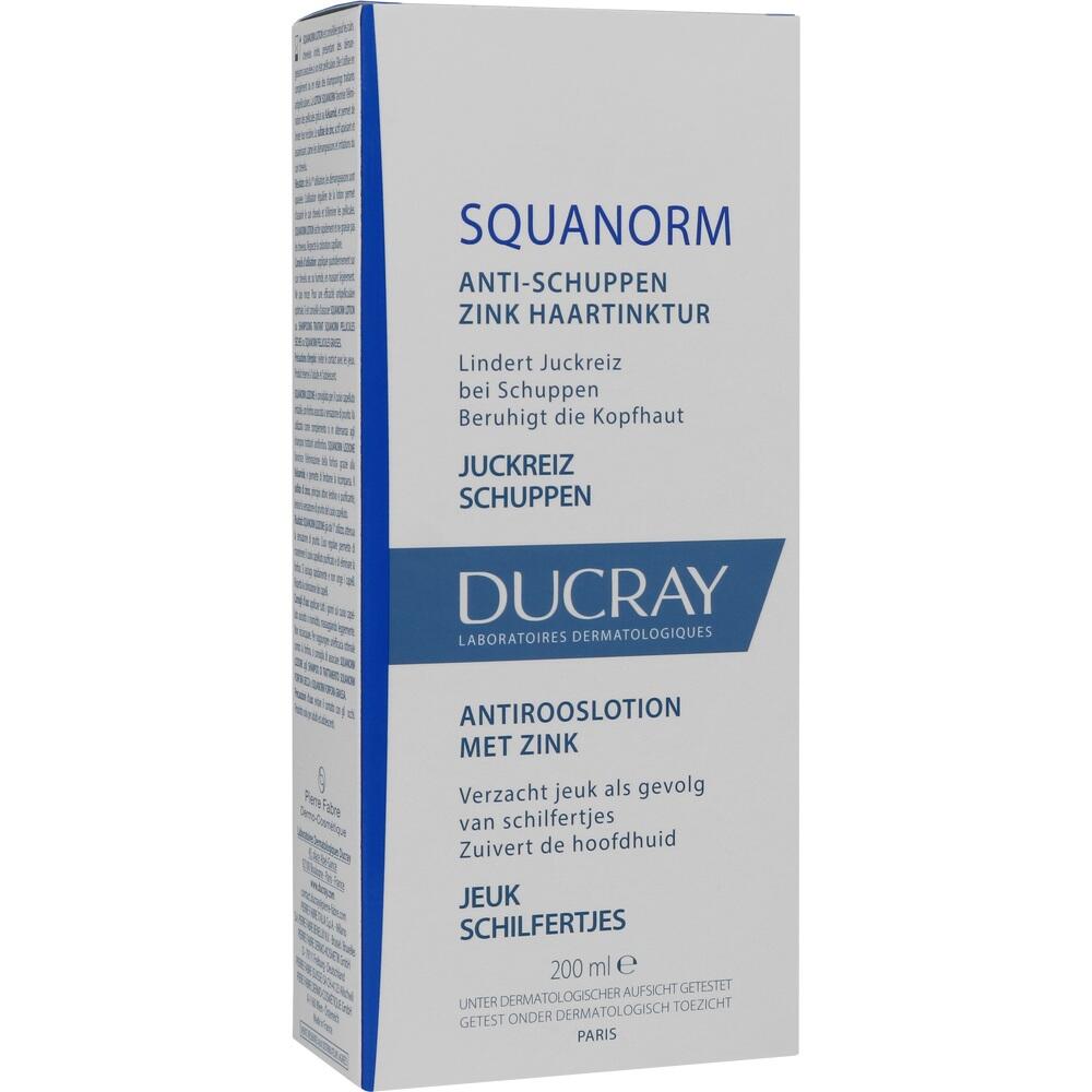 DUCRAY SQUANORM ANTI-SCHUPPEN ZINK HAARTINKTUR 200 ml Tinktur