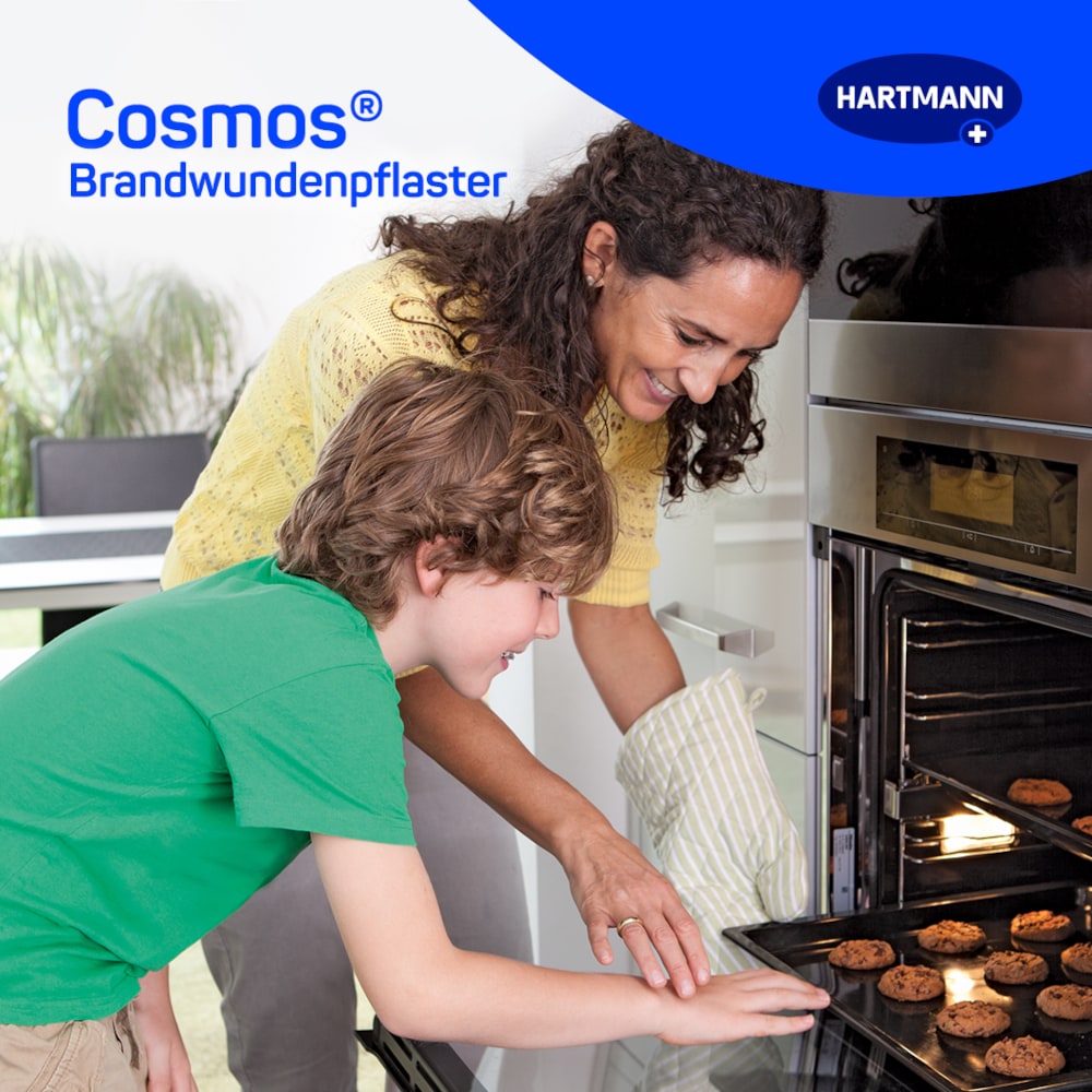 HARTMANN cosmos Brandwundenpflaster 8 St Pflaster
