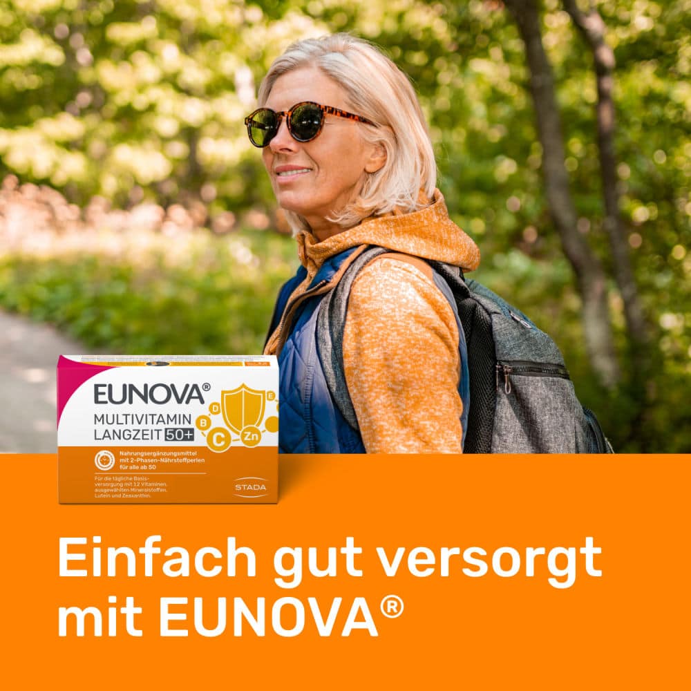EUNOVA MULTIVITAMIN LANGZEIT 50+  60 St Kapseln