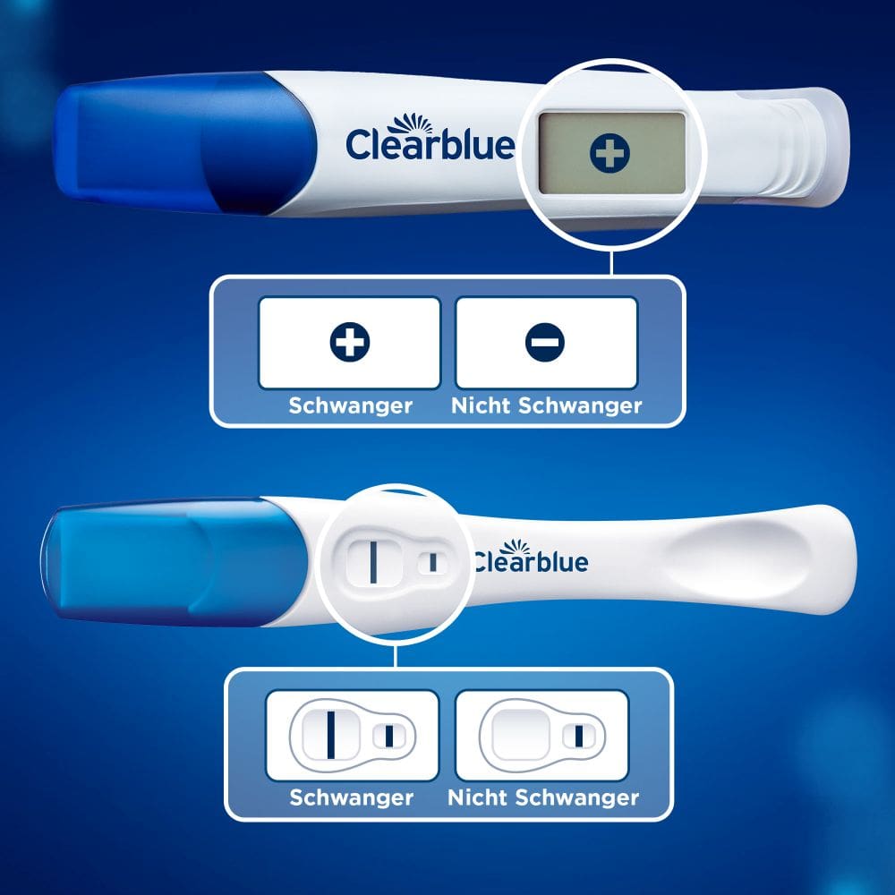 Clearblue Schwangerschaftstest Triple-Check Ultra Frühtest 3 St Test