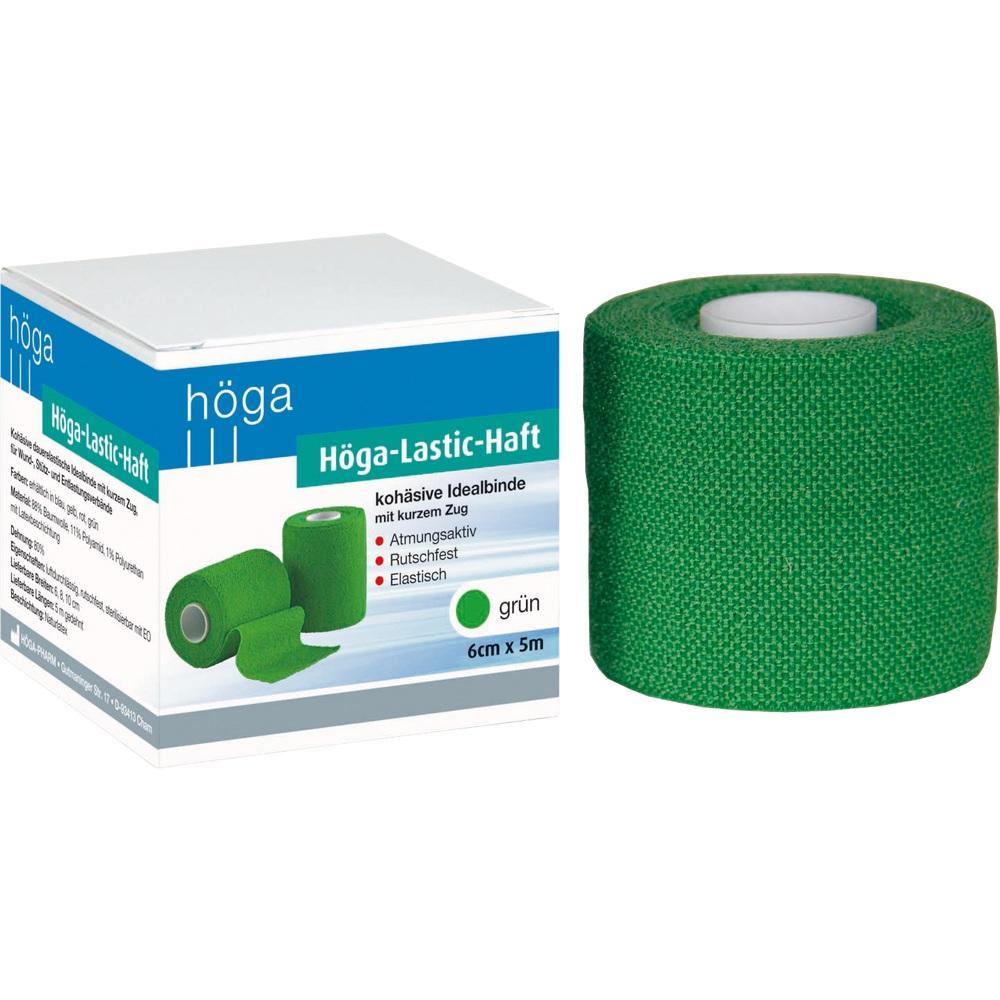 HÖGA LASTIC haft Binde 6 cmx5 m grün 1 St Binden