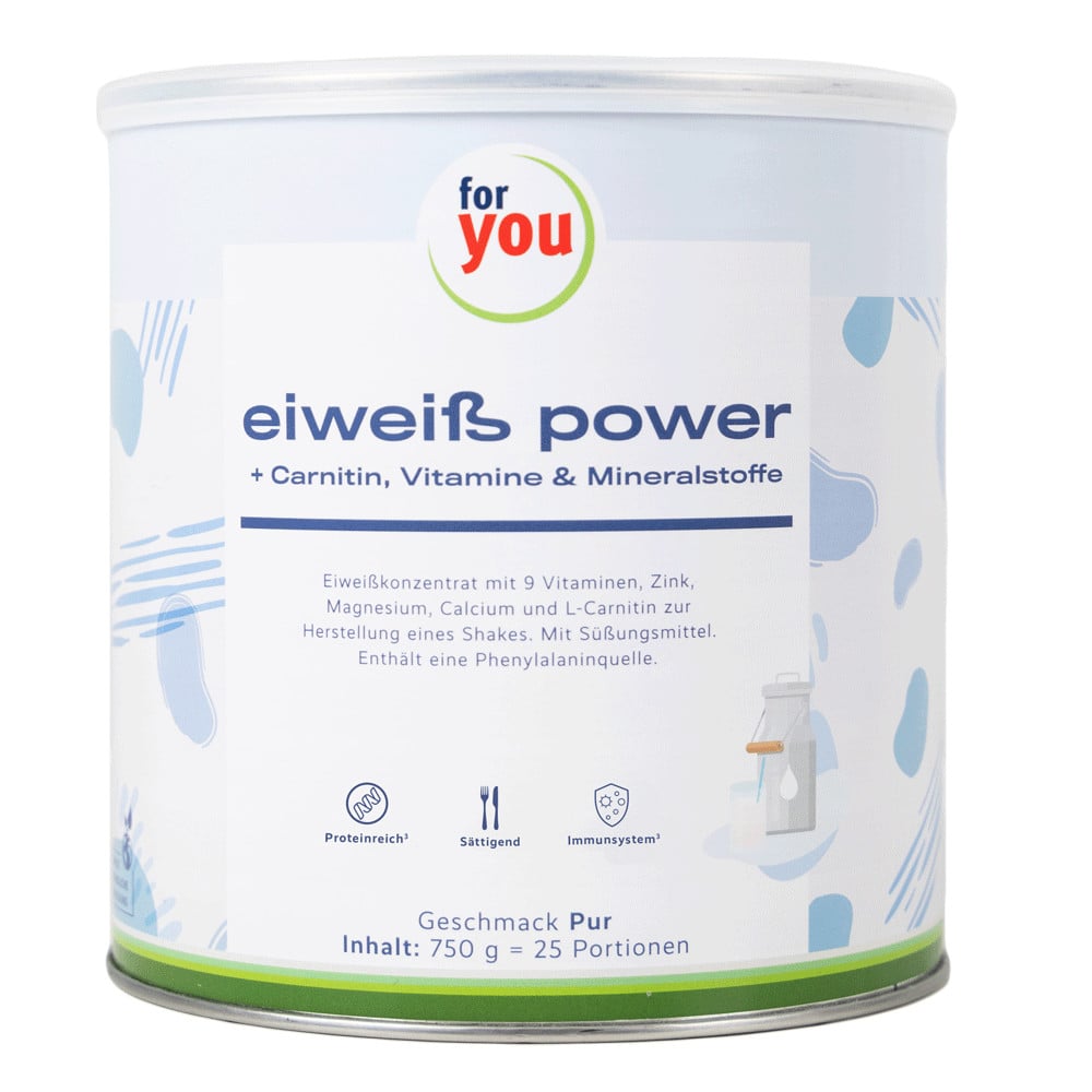 for you eiweiß power pur 750 g Pulver