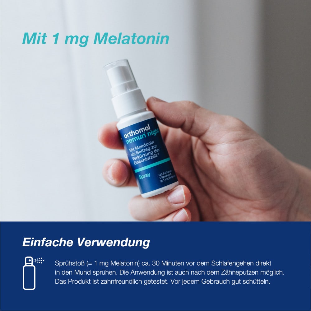 orthomol nemuri night 25 ml Spray