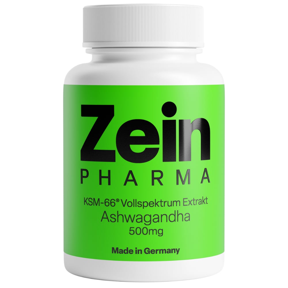 Zein Pharma Ashwagandha Extrakt 500mg 60 St Kapseln