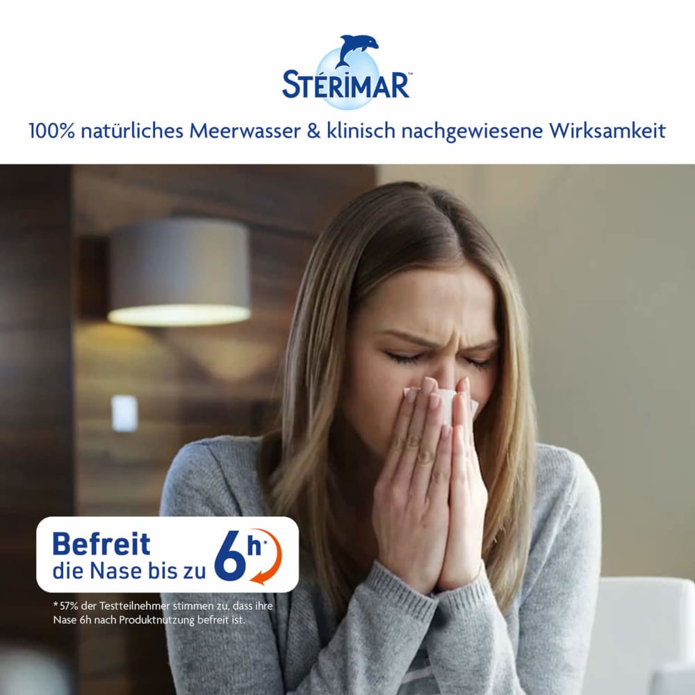 Stérimar Verstopfte Nase 2in1 Nasenspray & Spülung 100 ml Nasenspray