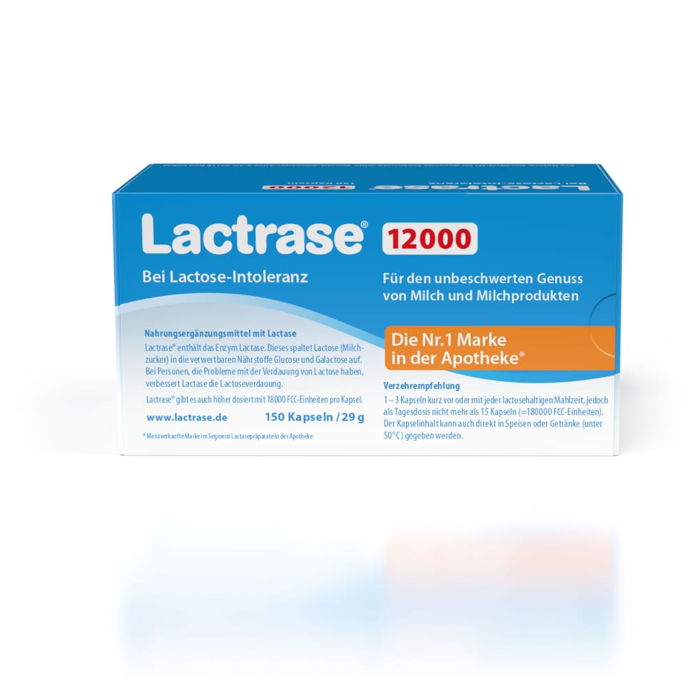 Lactrase 12.000 FCC 150 St Kapseln