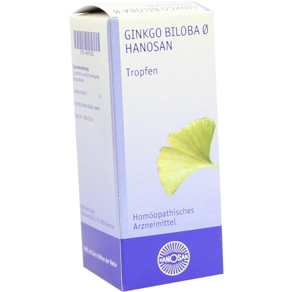 GINKGO BILOBA Urtinktur 50 ml Tropfen