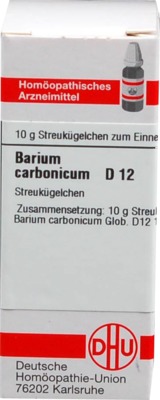 BARIUM CARBONICUM D 12 Globuli 10 g Globuli