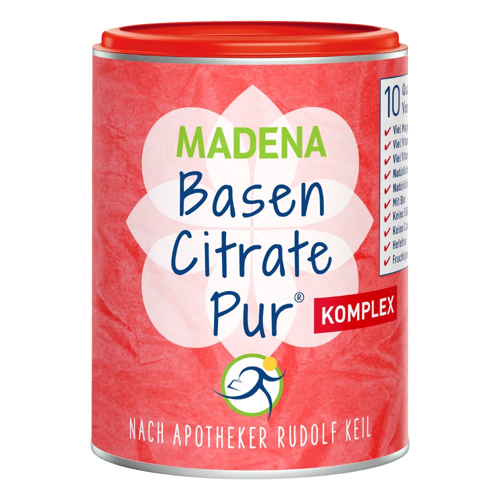 MADENA Basen Citrate Pur KOMPLEX 240 g Pulver