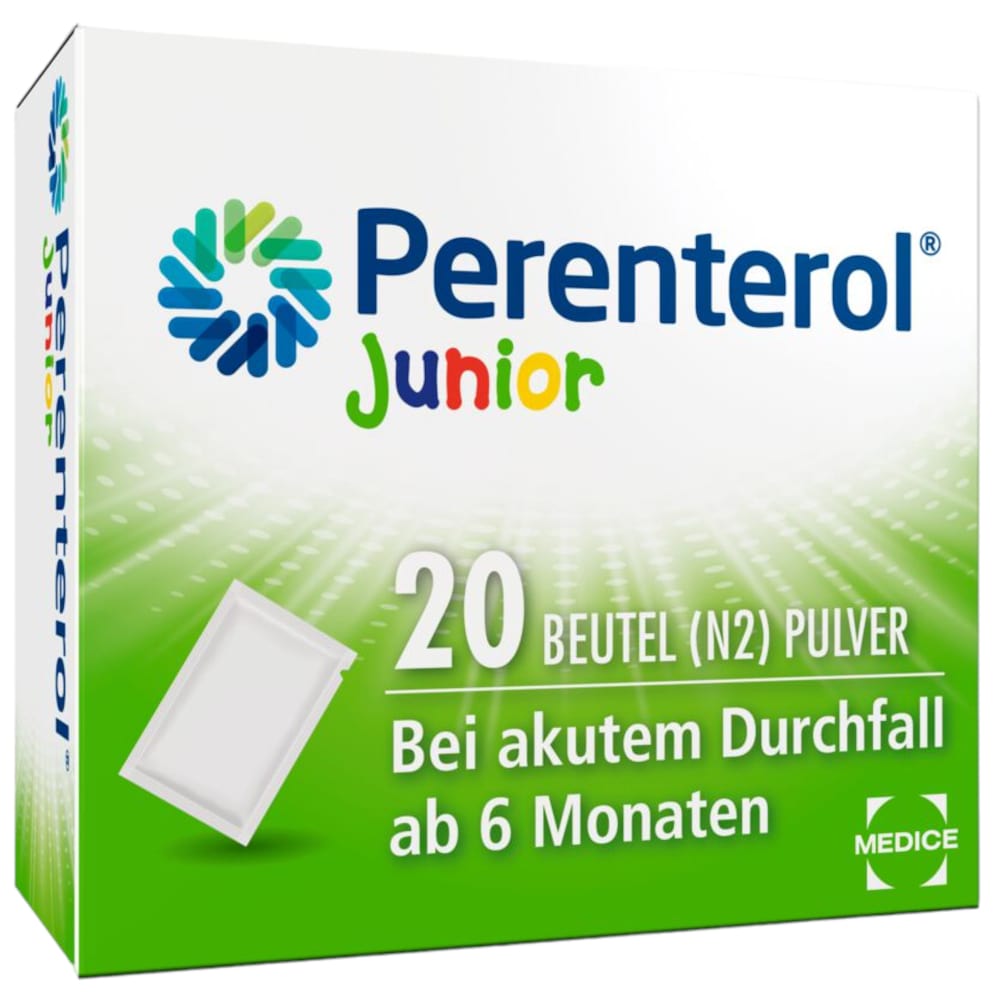 Perenterol junior bei akutem Durchfall 20 St Pulver