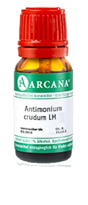 ANTIMONIUM CRUDUM LM 18 Dilution 10 ml Dilution
