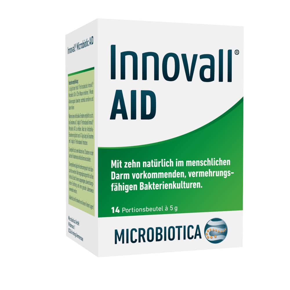 Innovall Microbiotic Aid Pulver 14X5 g Pulver