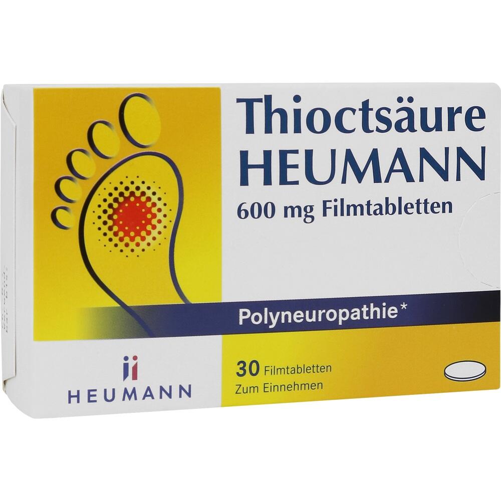 Thioctsäure HEUMANN 600 mg 30 St Filmtabletten