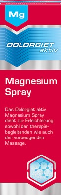DOLORGIET aktiv Magnesium Spray 30 ml Spray