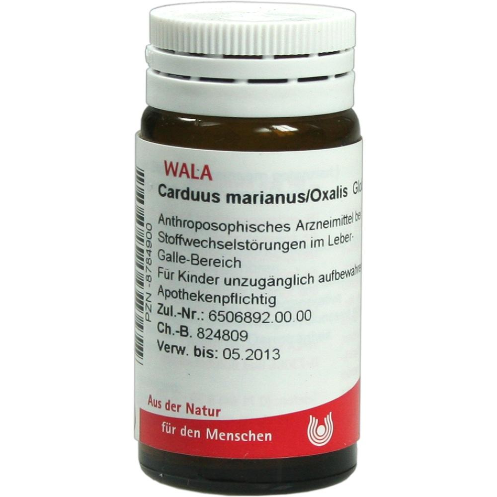 WALA Carduus marianus/Oxalis Globuli 20 g Globuli