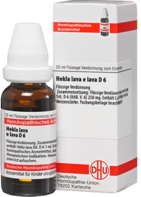 HEKLA lava e lava D 6 Dilution 20 ml Dilution