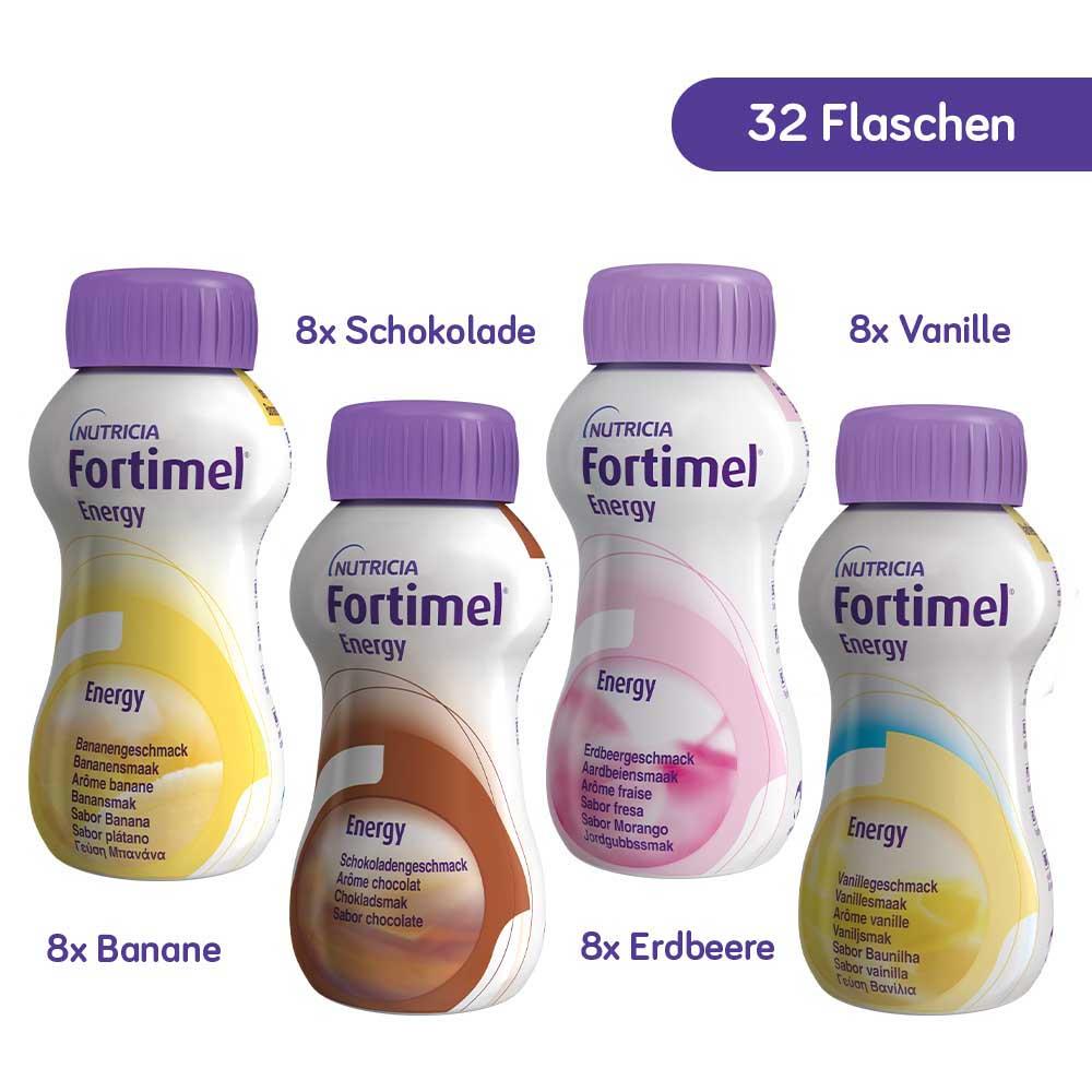 Fortimel Energy Trinknahrung Mischkarton 8X4X200 ml Flüssigkeit Fortimel Energy Trinknahrung Mischkarton 8X4X200 ml Flüssigkeit