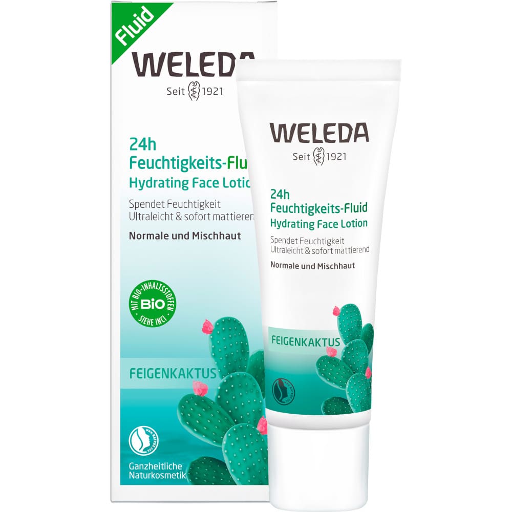 Weleda Feigenkaktus 24h Feuchtigkeits-Fluid 30 ml Flüssigkeit