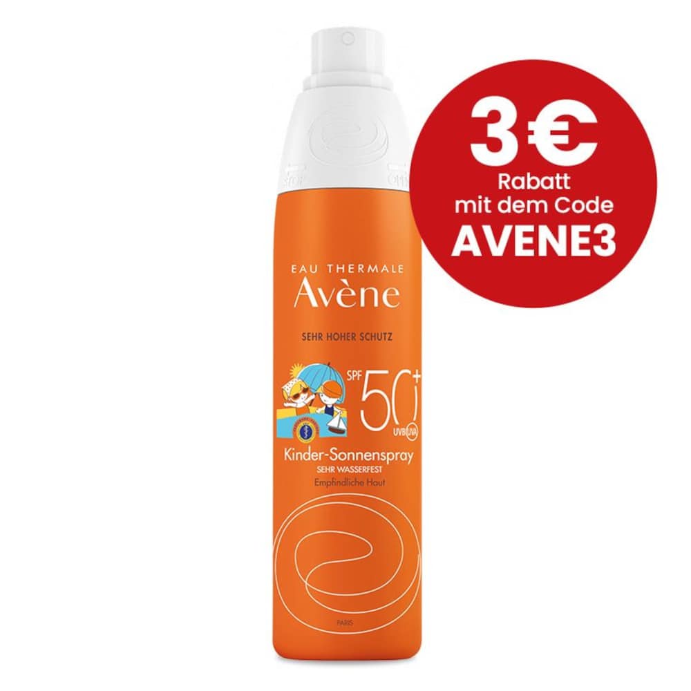 Avène Kinder-Sonnenspray SPF 50+ + 3 € sparen* 200 ml Spray