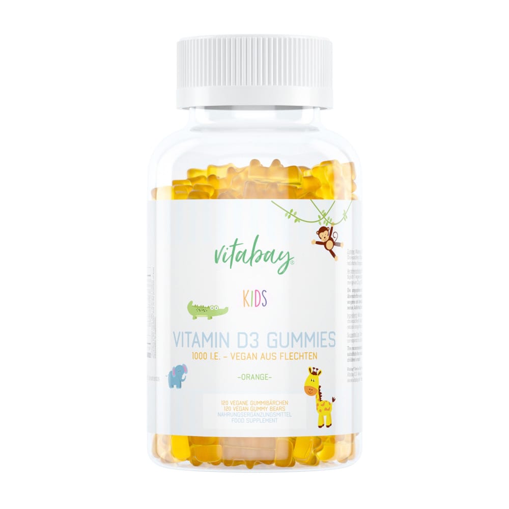 vitabay Vitamin D3 1000 I.E. Gummibärchen 120 St Kaudragees