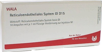 Reticuloendotheliales System Gl D15 Ampullen 10X1 ml Ampullen