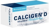Calcigent D 600mg/400 I.E. 100 St Kautabletten