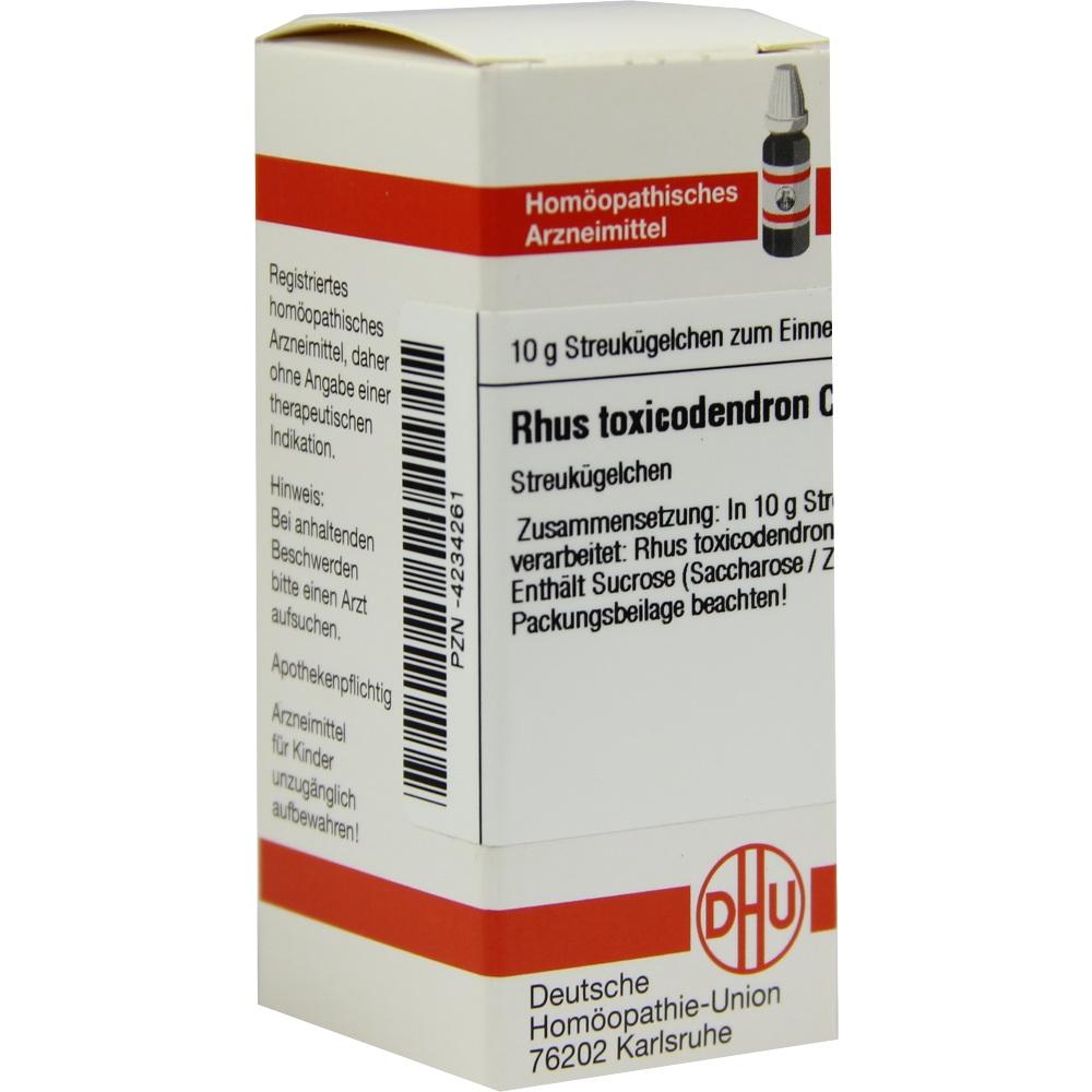 RHUS TOXICODENDRON C 1000 Globuli 10 g Globuli