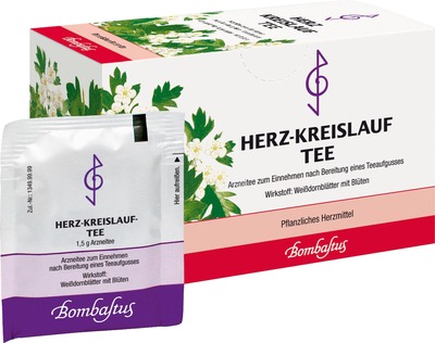 HERZ-KREISLAUF-TEE BOMBASTUS 20X1.5 g Filterbeutel