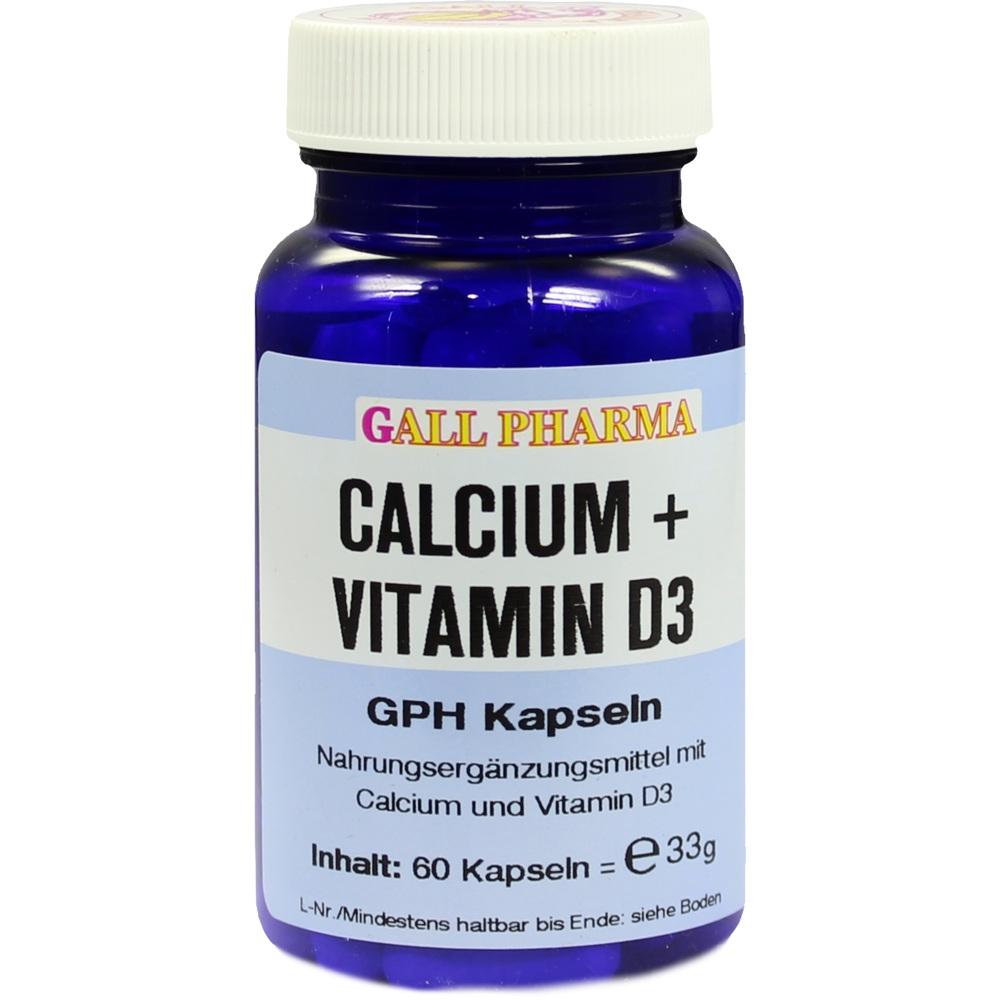 CALCIUM+VITAMIN D3 GPH Kapseln 60 St Kapseln