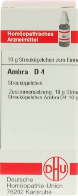 AMBRA D 4 Globuli 10 g Globuli