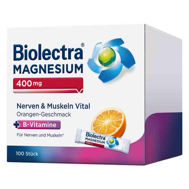 Biolectra MAGNESIUM 400 mg 100 St Pellets